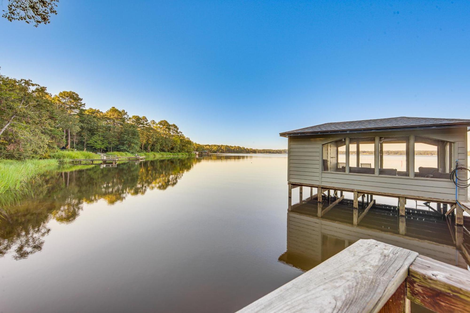 Lakefront Crockett Cabin With Boathouse And Kayaks! Reynard Esterno foto
