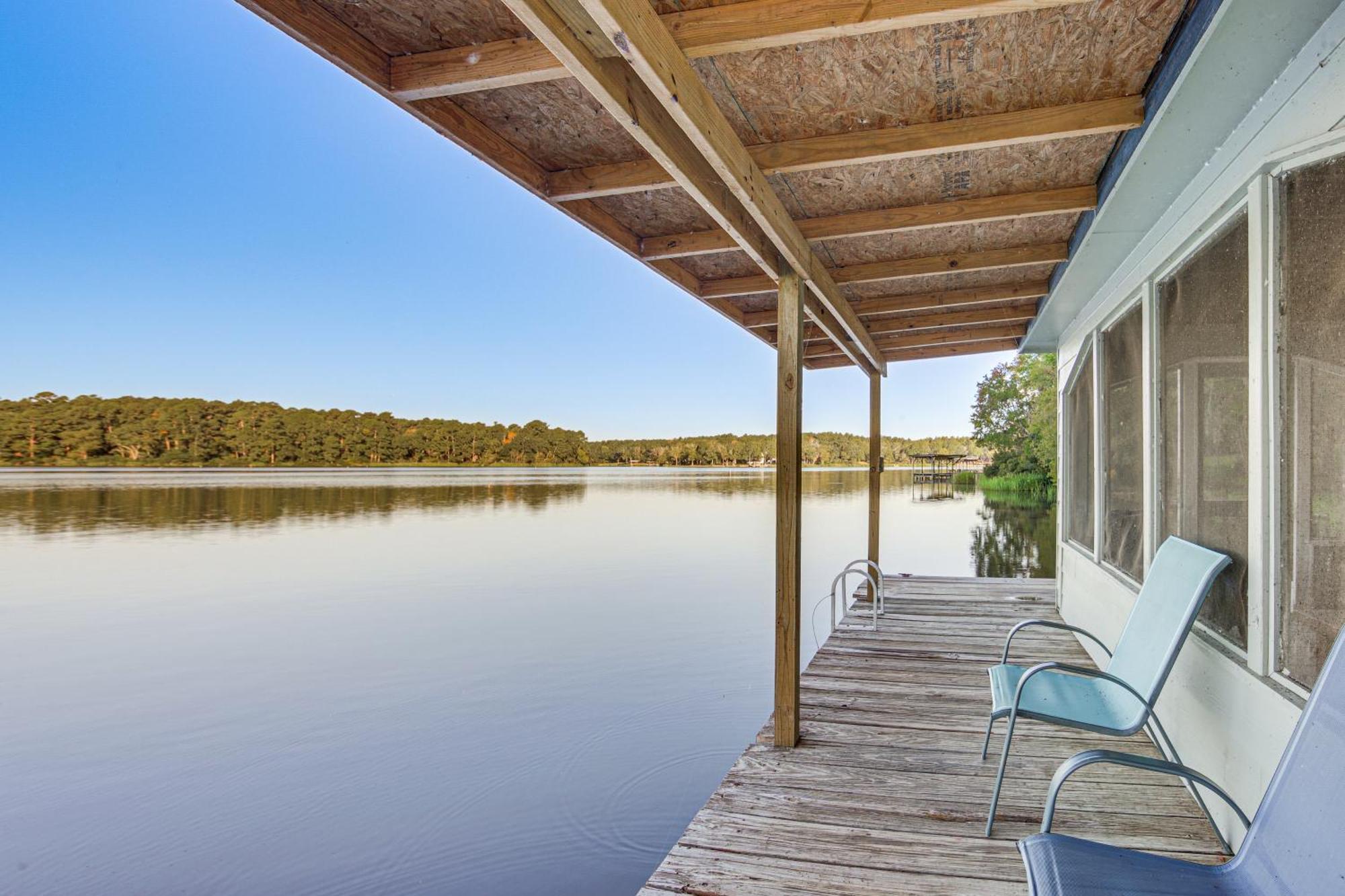 Lakefront Crockett Cabin With Boathouse And Kayaks! Reynard Esterno foto